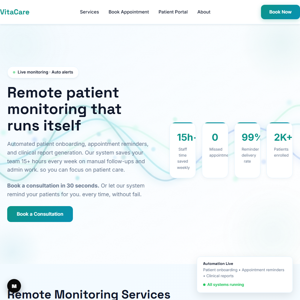 VitaCare Remote Monitoring